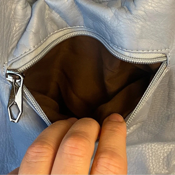 Jingpin Piju Geniune Leather Handbag blue - Picture 5 of 10